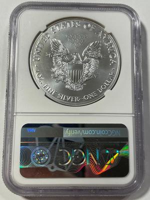 NGC CERTIFIED EARLY RELEASES 2019 MS70 SILVER EAGLE DOLLAR 1-OUNCE .999 AS PICTURED. FREE DOMESTIC SHIPPING.
