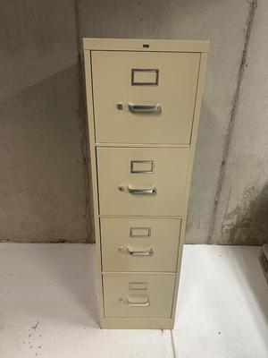 4 DRAWER FILING CABINET