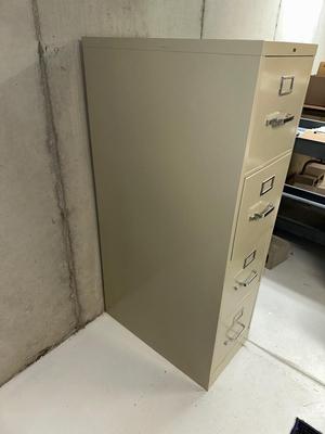 4 DRAWER FILING CABINET