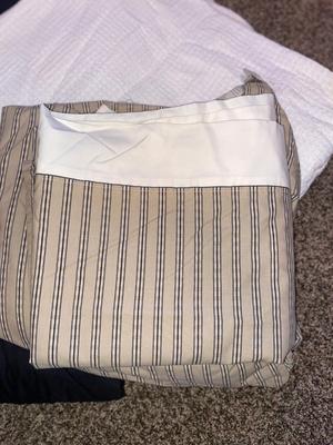 KING SIZE COMFORTER, KING BLANKET, TWO SETS OF KING SHEETS, AND PILLOW