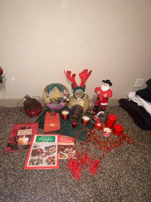 COWBOY SANTA SINGING “HAVE A HOLLY, JOLLY CHRISTMAS”, THANKSGIVING DECOR, CHRISTMAS DECOR, AND MORE