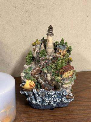 SEASHELL CANDLE AND OTHER HOME DECOR