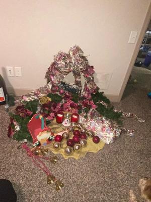 LOVELY COLORED CHRISTMAS DECORATIONS!