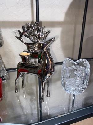 MIKASA LEAD CRYSTAL ANGEL, HEAVY METAL DEER AND MORE!