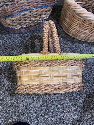 LARGE WICKER BASKETS