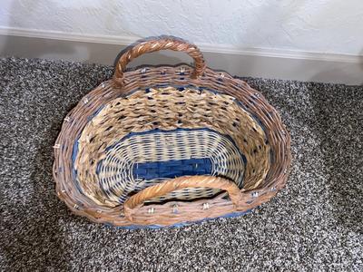 LARGE WICKER BASKETS