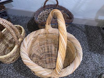 LARGE WICKER BASKETS