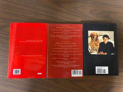 THREE LARGE HARDBACK NOVELS