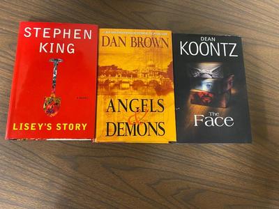 THREE LARGE HARDBACK NOVELS
