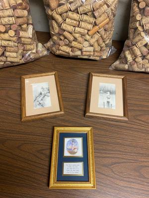 HUNDREDS OF CORKS AND PICTURES!