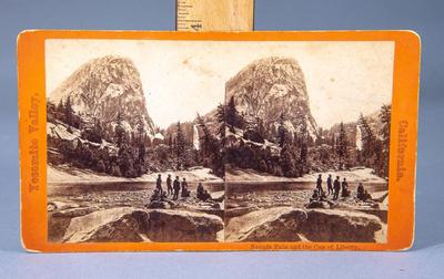 YOSEMITE STEREOVIEW - NEVADA FALLS