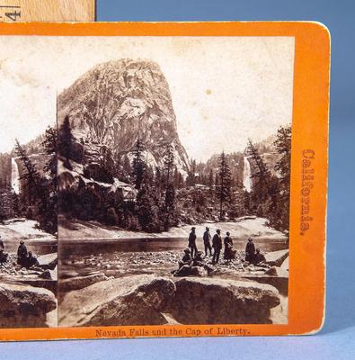 YOSEMITE STEREOVIEW - NEVADA FALLS