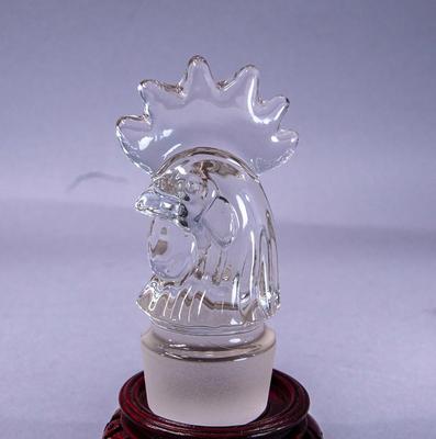 HEISEY ROOSTER HEAD STOPPER