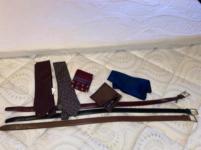 J PITNER TIES, BELTS, AND HANDKERCHIEFS