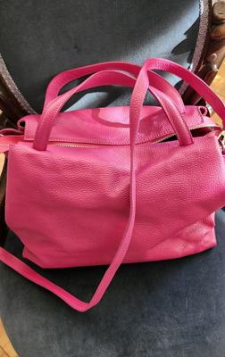 Borse in Pelle Pink Handbag
