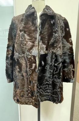 Fur Coat by Echt Peltz mixed fur Mink size tag 40