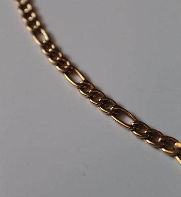 18 k Gold necklace cross 24 in 46 g