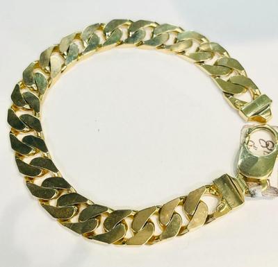 14 k gold Bracelet 9 in 37 g