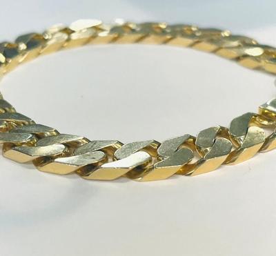 14 k gold Bracelet 9 in 37 g
