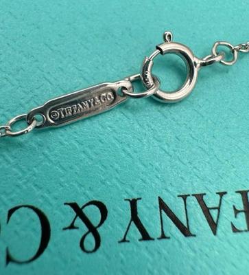 925 Tiffany cross necklace