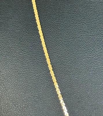 14 k gold chain cross 24 in