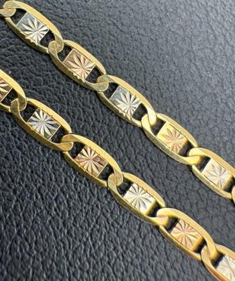14 k gold chain butterfly 24 in