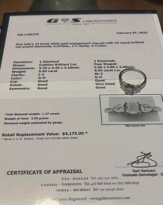 14 k gold diamond ring size 7