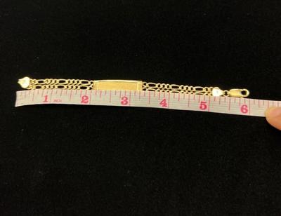 14 k gold bracelet