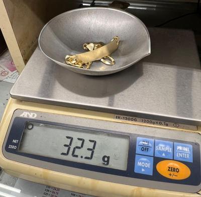 14 k gold bracelet 8.75 in