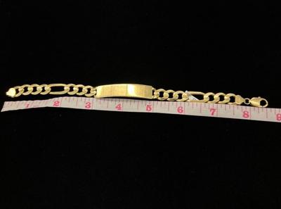 14 k gold bracelet 8.75 in