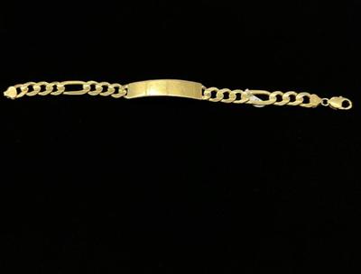 14 k gold bracelet 8.75 in