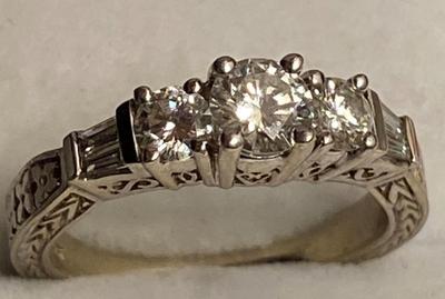14 k gold ring size 8