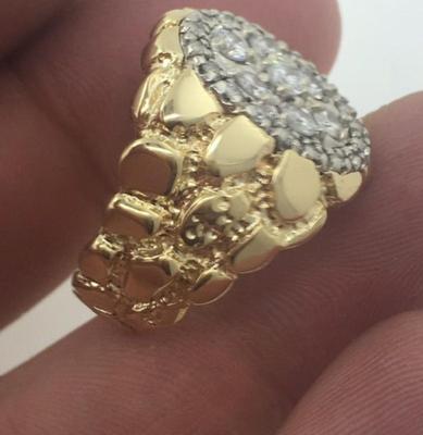 Gold diamond ring size 10