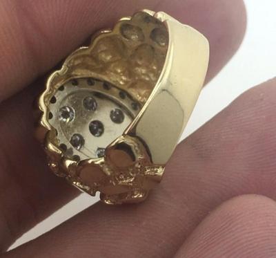Gold diamond ring size 10