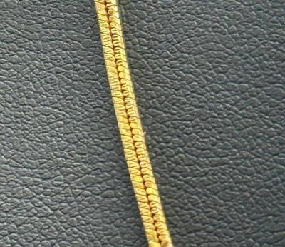 14 k gold chain 22 in
