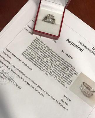 14 k gold diamond ring