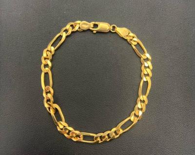 14 k gold bracelet 8 in