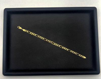 14 k gold bracelet 8 in
