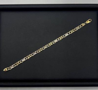 Gold 14 bracelet 7.5
