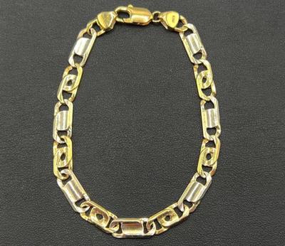 Gold 14 bracelet 7.5