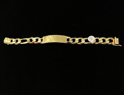 14 k gold bracelet 8 in