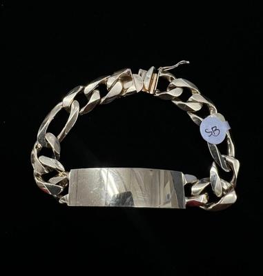 14 k gold bracelet 8 in