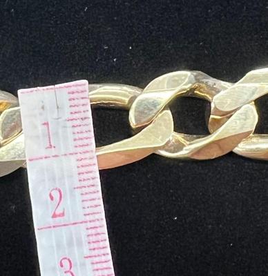 14 k gold bracelet 8 in