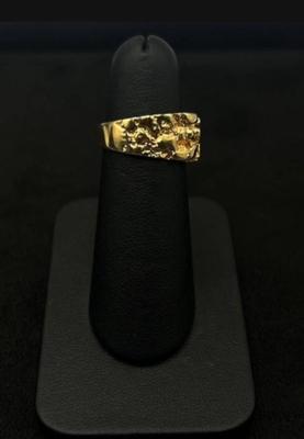 14 k gold diamond ring size 10