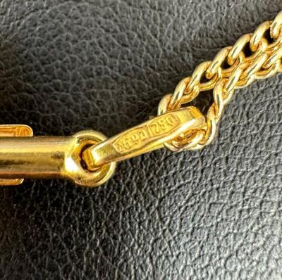 14 k gold chain cross 22 in gold cross chain