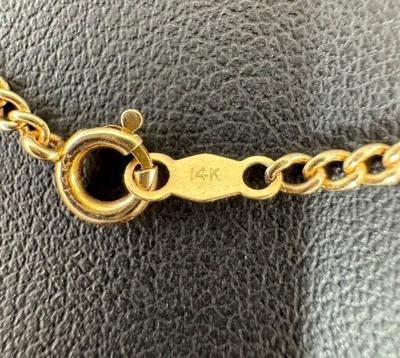 14 k gold chain cross 22 in gold cross chain