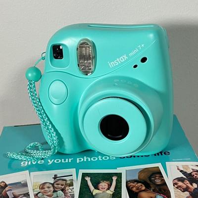 LOT 84L: Fujifilm Instax Mini 7+ Instant Camera w/ Original Box and Accessories