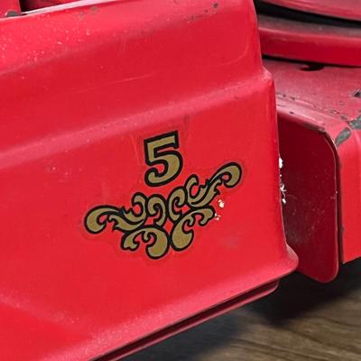 LOT 86L Vintage 1950s Tonka Fire Truck TFD #5