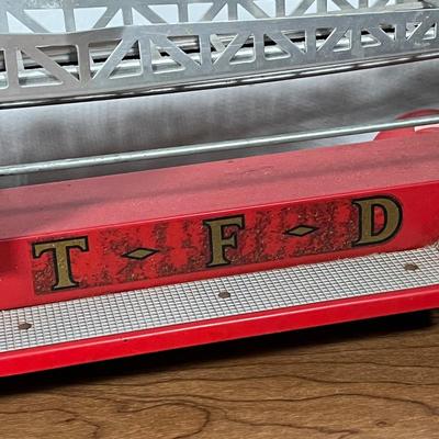 LOT 86L Vintage 1950s Tonka Fire Truck TFD #5