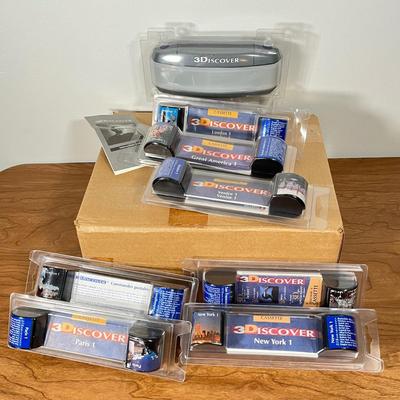 LOT 87L: Studio 3D 3Discover Viewer and Travel Destination Cassettes